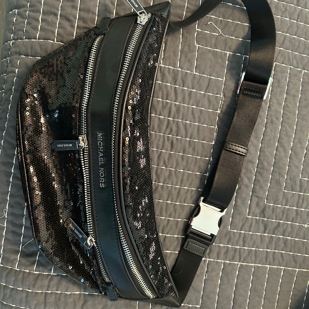 Michael Kors Sequin Embellished Crossbody Bag